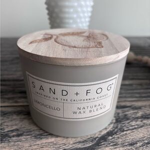 Limoncello Natural Wax Candle - White